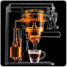 Berdsen BD-770 20-barski aparat za espresso, srebrn