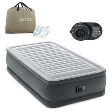 shumee Napihljiva vzmetnica 191x 99x46cm z vgrajeno električno črpalko INTEX 64412ND