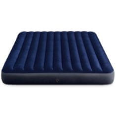 shumee Napihljiva vzmetnica 203x183x25 cm z batno črpalko INTEX 64755