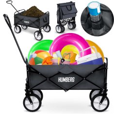 Zložljiv transportni voziček 80L HM-511