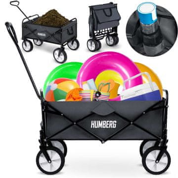 Humberg Zložljiv transportni voziček 80L HM-511