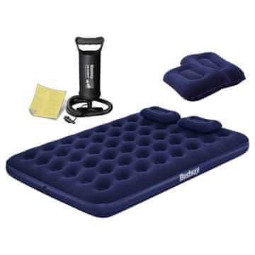 Bestway Zračna vzmetnica 203x152x22 cm z batno črpalko 67374