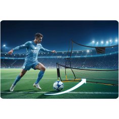 shumee Neo-Sport mreža za trening odbijalca 210 x 120 x 35 cm