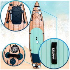 shumee Reefbreak SUP deska 350 x 81 x 15 cm Neo-Sport 170304