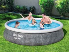 shumee Vrtni bazen Bestway 57376 396 x 84 cm 9 v 1