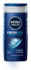 Nivea Gel za tuširanje za obraz, telo in lase Men Fresh Kick 250 ml