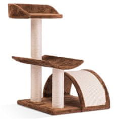 Pethaus Praskalnik, hišica za mačke 58 cm DR-254 rjava