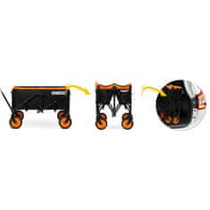 Humberg Zložljiv transportni voziček 100l HM-513