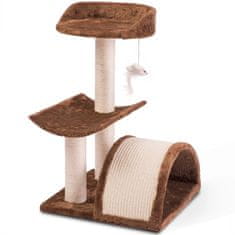 Pethaus Praskalnik, hišica za mačke 58 cm DR-254 rjava