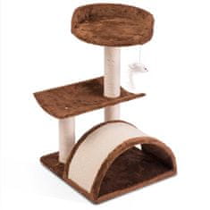 Pethaus Praskalnik, hišica za mačke 58 cm DR-254 rjava