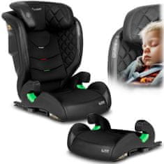 shumee Avtosedež Nukido Louis črne barve 15-36 kg ISOFIX