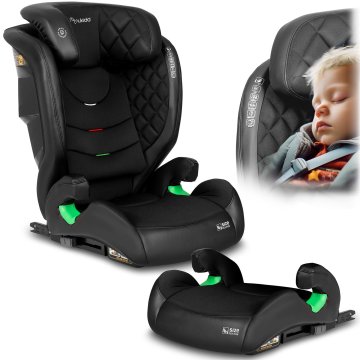 shumee Avtosedež Nukido Louis črne barve 15-36 kg ISOFIX