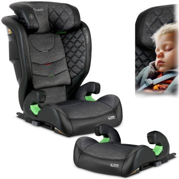 shumee Avtosedež Nukido Louis črne/sive barve 15-36 kg ISOFIX