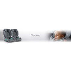 shumee Avtosedež Nukido Louis siv 15-36 kg ISOFIX
