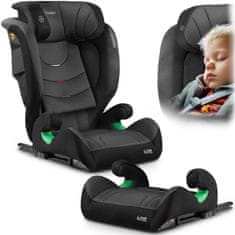 shumee Avtosedež Nukido Louis Soft črne/sive barve, 15–36 kg, ISOFIX