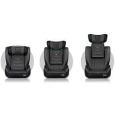 shumee Avtosedež Nukido Louis Soft črne/sive barve, 15–36 kg, ISOFIX