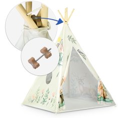 shumee Nukido šotor tipi za otroke - bež