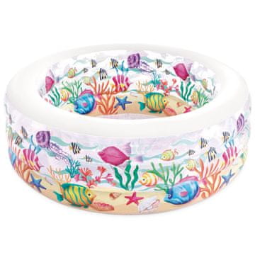 shumee Napihljiv bazen, otroški bazen, akvarij, 152x56 cm, INTEX 58480
