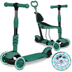 shumee Ricokids Todi trikolesni skuter - zelen