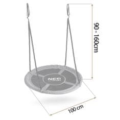 shumee Neo-Sport Swingo gugalnica "vranjino gnezdo" 100 cm