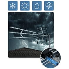 Berdsen BD-952 usmerjena zunanja TV antena ultra HD 4K
