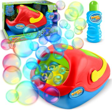 shumee Ricokids RK-902 velik stroj za mehurčke, rdeč
