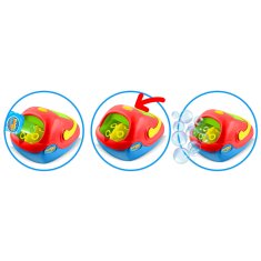 shumee Ricokids RK-902 velik stroj za mehurčke, rdeč