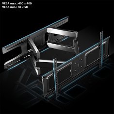 TV nosilec 23-60 inch 45 kg