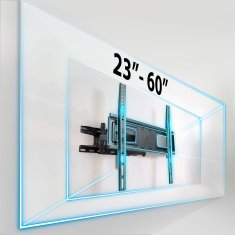 TV nosilec 23-60 inch 45 kg