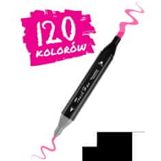 Nukido Nukido NK-913 alkoholni markerji z vrečko 120 kosov