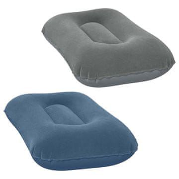 Bestway Napihljiva žametna blazina 42 x 26 cm Bestway 67121 temno modra