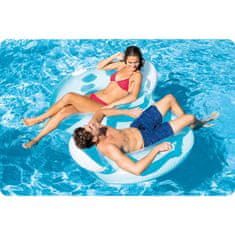 shumee Intex 56800 Dvojni plavajoči stol 198 x 117 cm