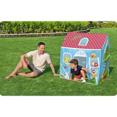 shumee Šotor hišica z okni 114 x 102 x 76 cm Bestway 52007