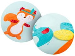 shumee Ricokids Interaktivna izobraževalna podloga z živalmi 90 x 45 cm