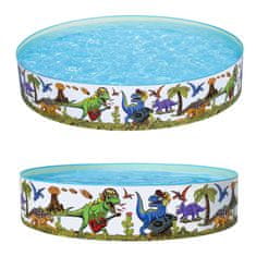shumee Otroški vrtni bazen dinozaver 183 x 38 cm Bestway 55022