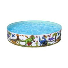 shumee Otroški vrtni bazen dinozaver 183 x 38 cm Bestway 55022