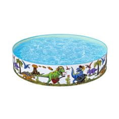 shumee Otroški vrtni bazen dinozaver 183 x 38 cm Bestway 55022
