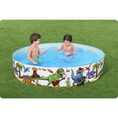 shumee Otroški vrtni bazen dinozaver 183 x 38 cm Bestway 55022