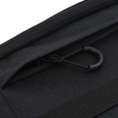 Vidaxl Torba za kolo na Pannier rack, 12 L, črna, 38 x 21 x 16 cm