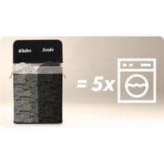 Massido Bambusov koš za perilo s pokrovom 100 l