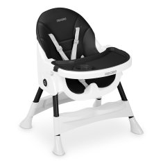 shumee Ricokids Mani stolček za hranjenje črne barve