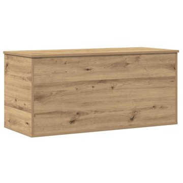 Vidaxl Shranjevalna škatla artisan hrast 100 x 42 x 46 cm