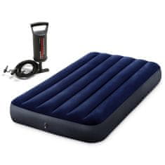 shumee Napihljiva vzmetnica 191x99x25 cm z batno črpalko INTEX 64757