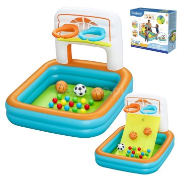 shumee Napihljivo igrišče z žogicami 120 x 107 x 84 cm Bestway 52728