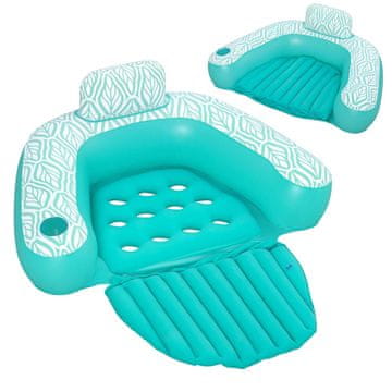 shumee Napihljiv plavalni stol Comfort Plush Pro Bestway 43719