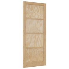 Vidaxl Notranja vrata ORKDAL Rjava 93 x 232 cm Vezani les