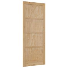 Vidaxl Notranja vrata ORKDAL Rjava 93 x 232 cm Vezani les