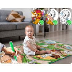 shumee Slikarska podloga 90 x 120 cm + 80 alkoholnih flomastrov Ricokids