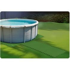 shumee Penasta podloga za bazen sestavljanka 50 x 50 cm 8 kosov