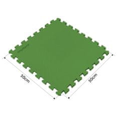 shumee Penasta podloga za bazen sestavljanka 50 x 50 cm 8 kosov